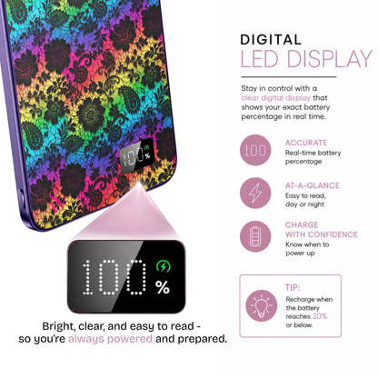 Neon Lace Power Bank