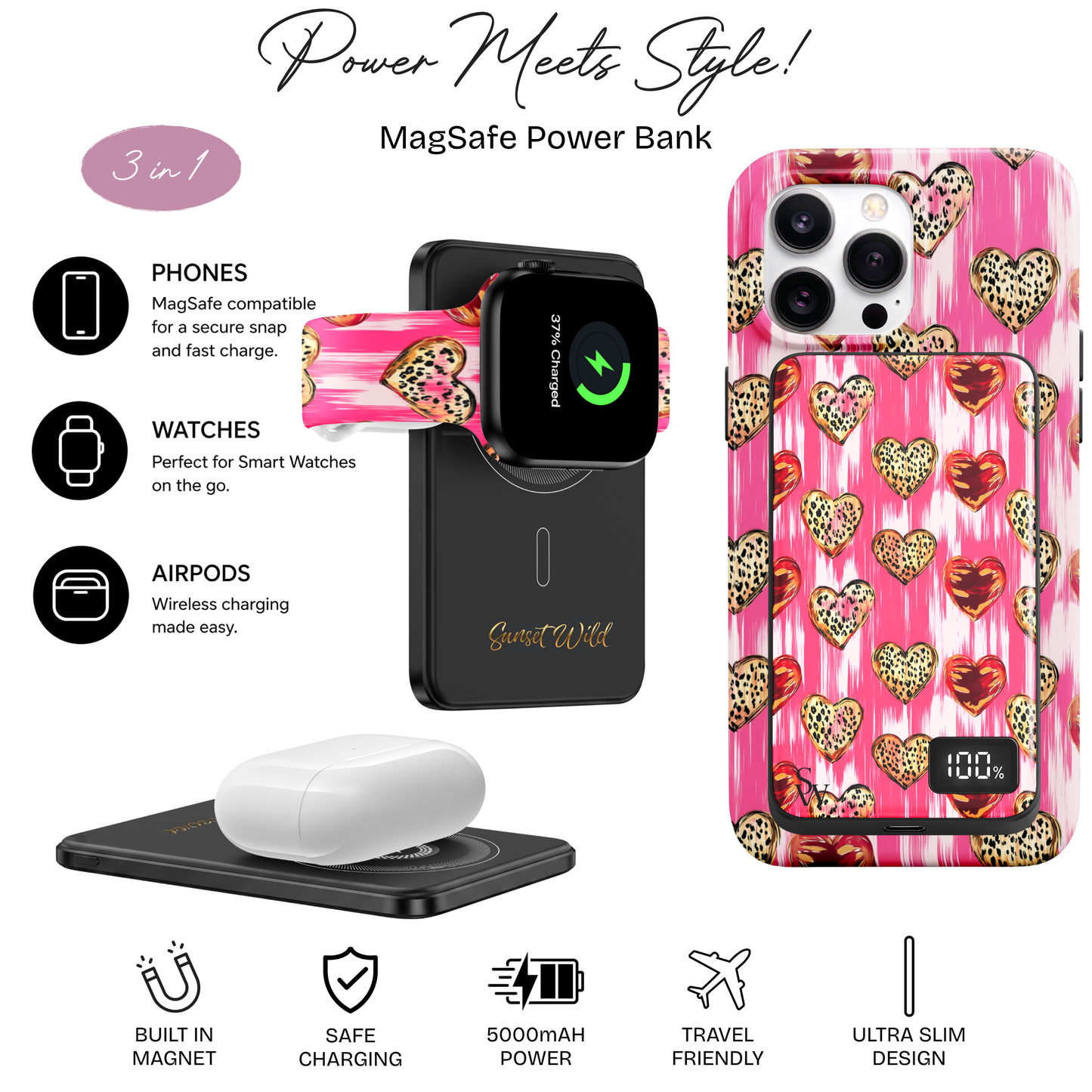 Wild at Heart Power Bank
