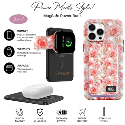 Rosé Romance Power Bank