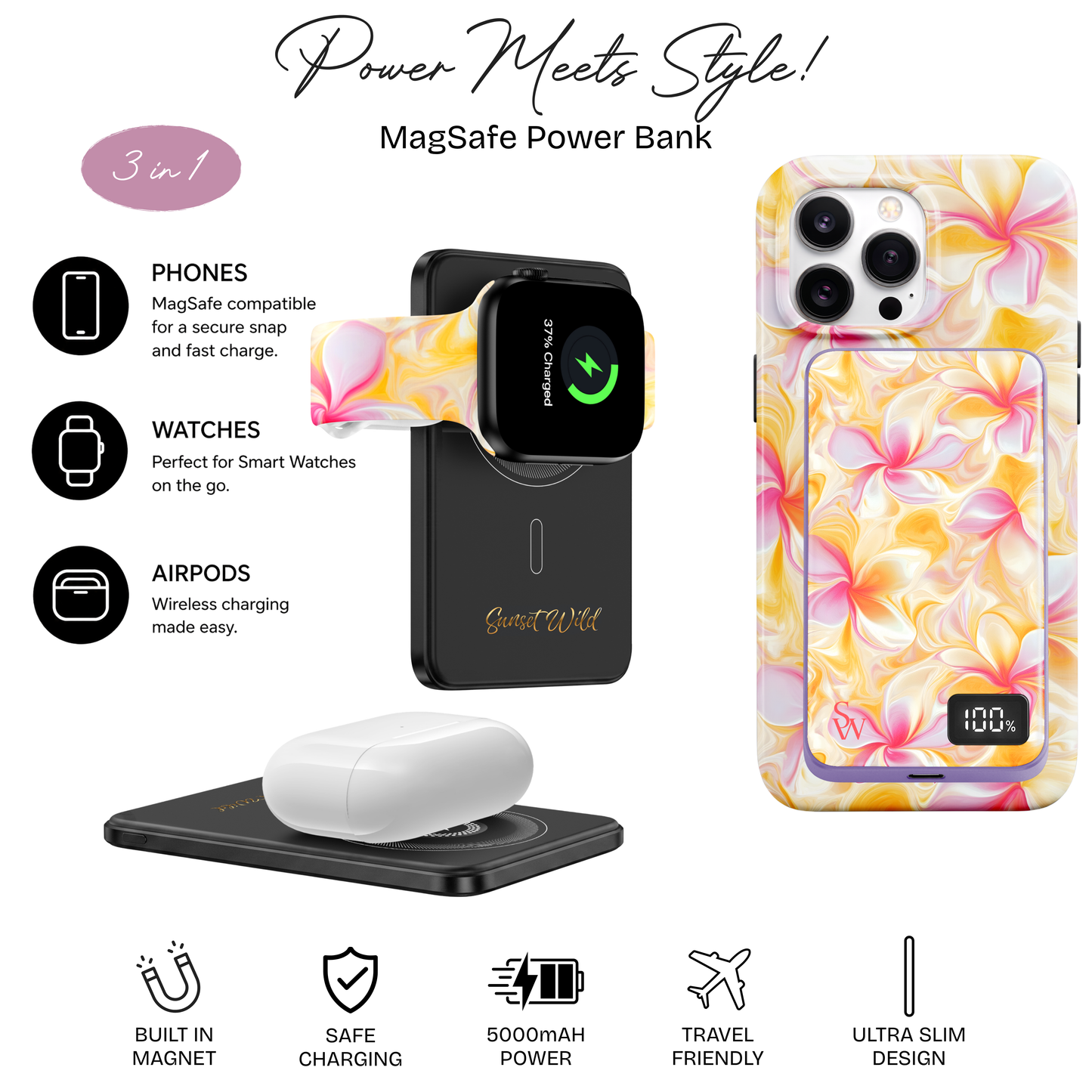 Blush & Bloom Power Bank
