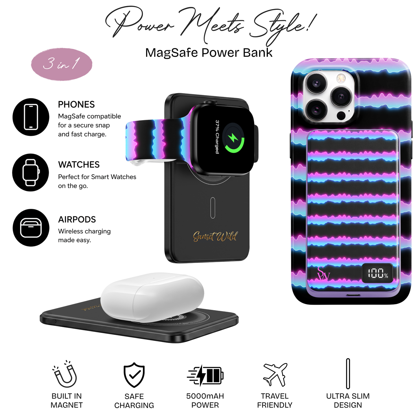Black Fusion Power Bank
