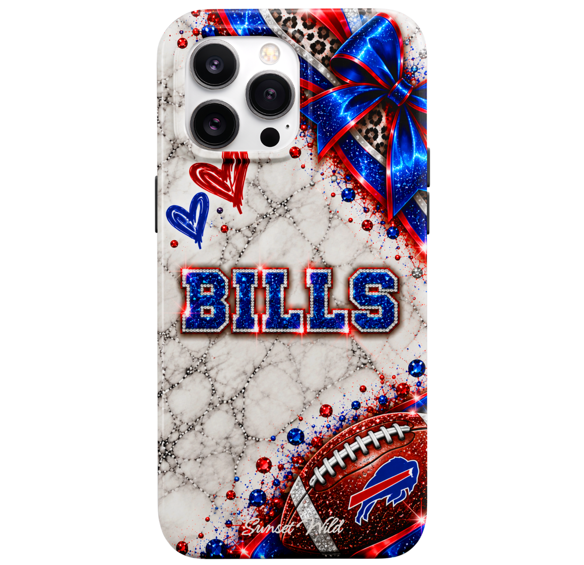Bills Bling MagSafe Phone Case