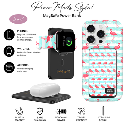 Flamingo Craze Power Bank