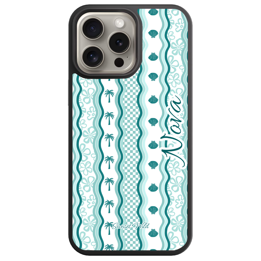 Teal Tides Custom Case