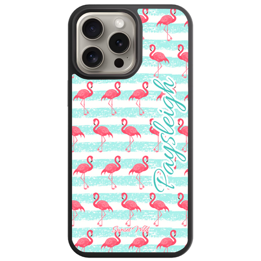 Flamingo Craze Custom Phone Case