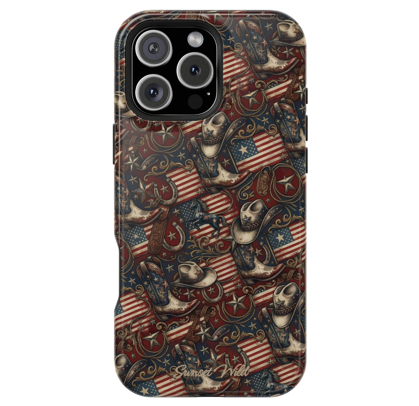 Stars & Spurs Phone Case