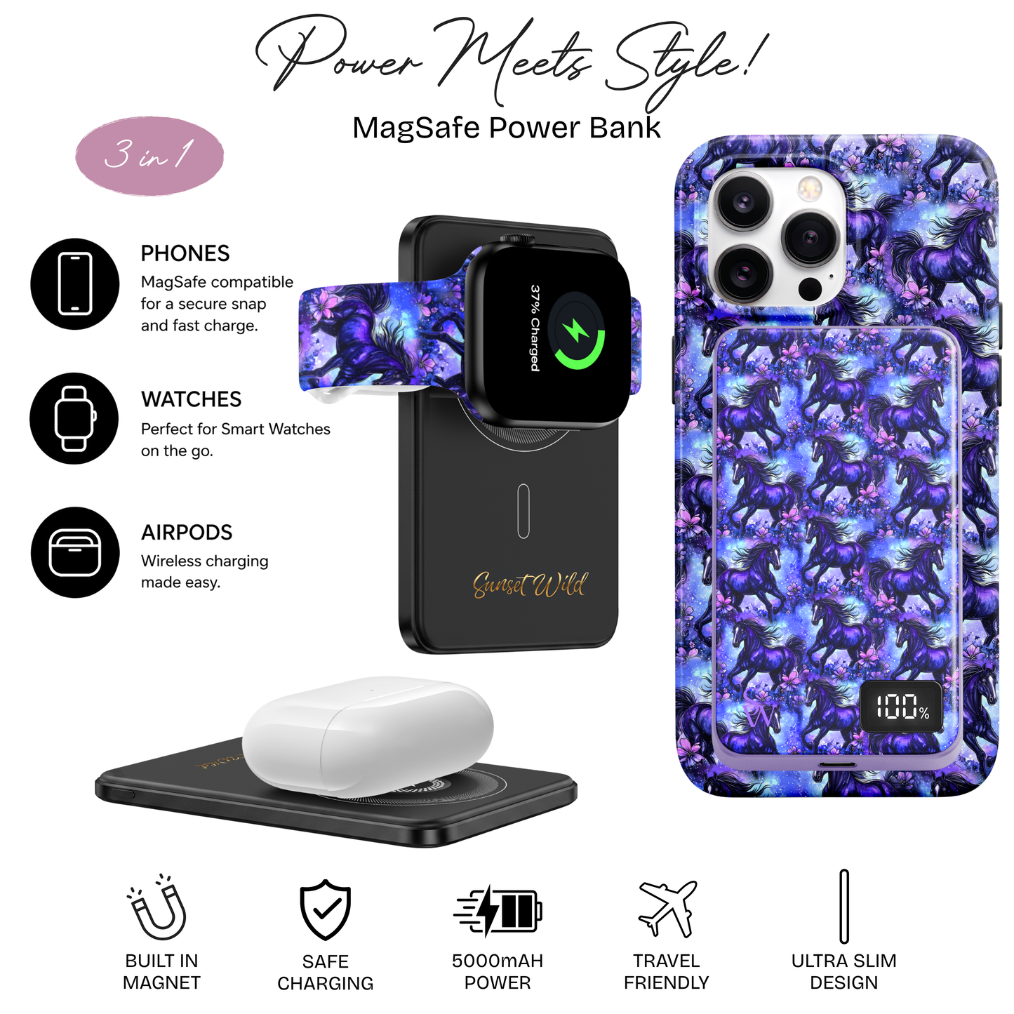 Dark Beauty Power Bank
