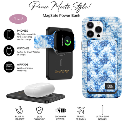 Winter Blues Power Bank