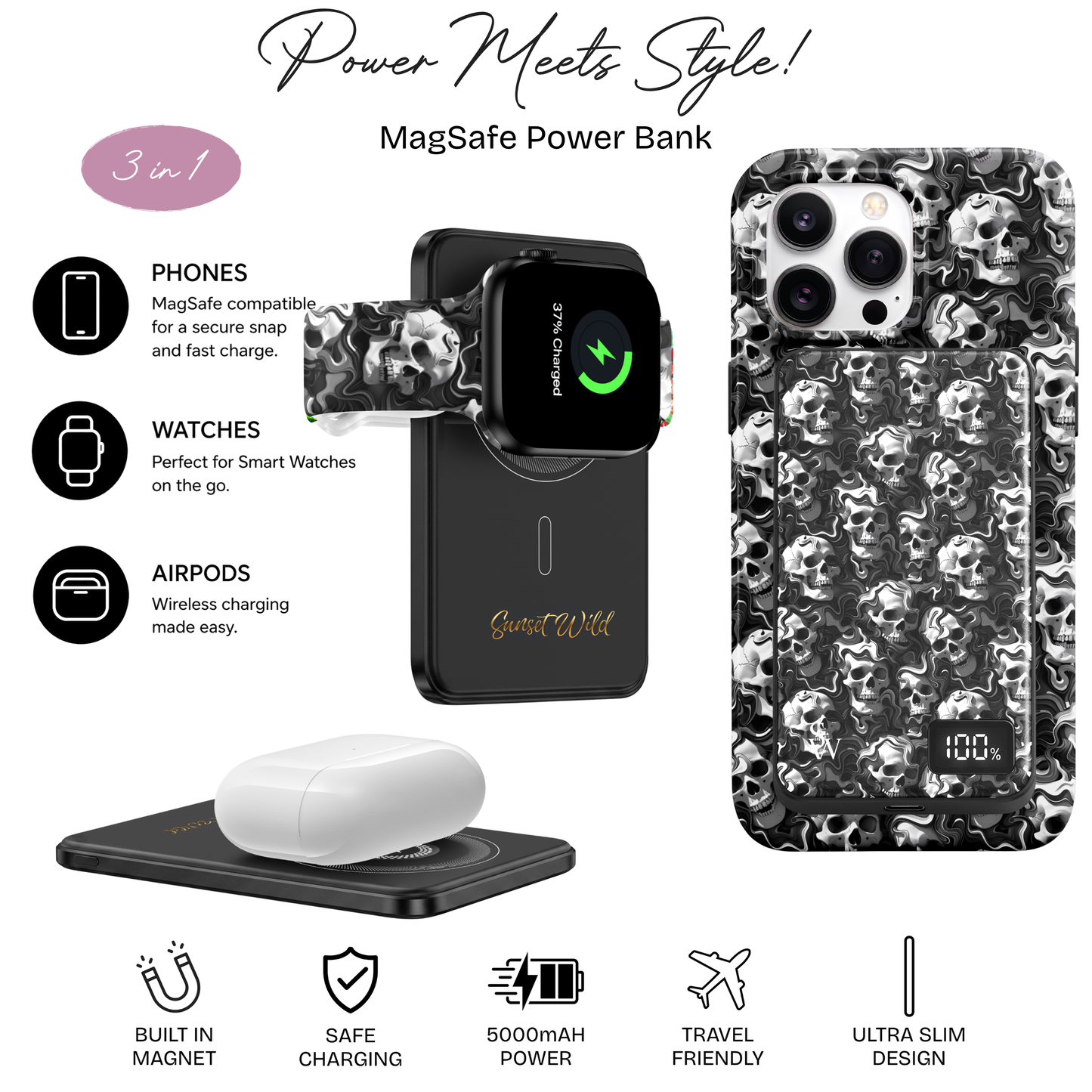Smoke & Bones Power Bank