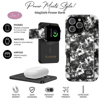 Midnight Bloom Power Bank