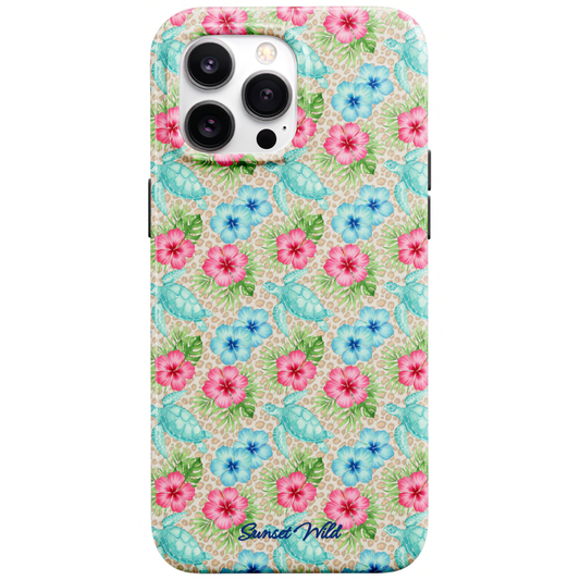 Turtle Tropics MagSafe Phone Case