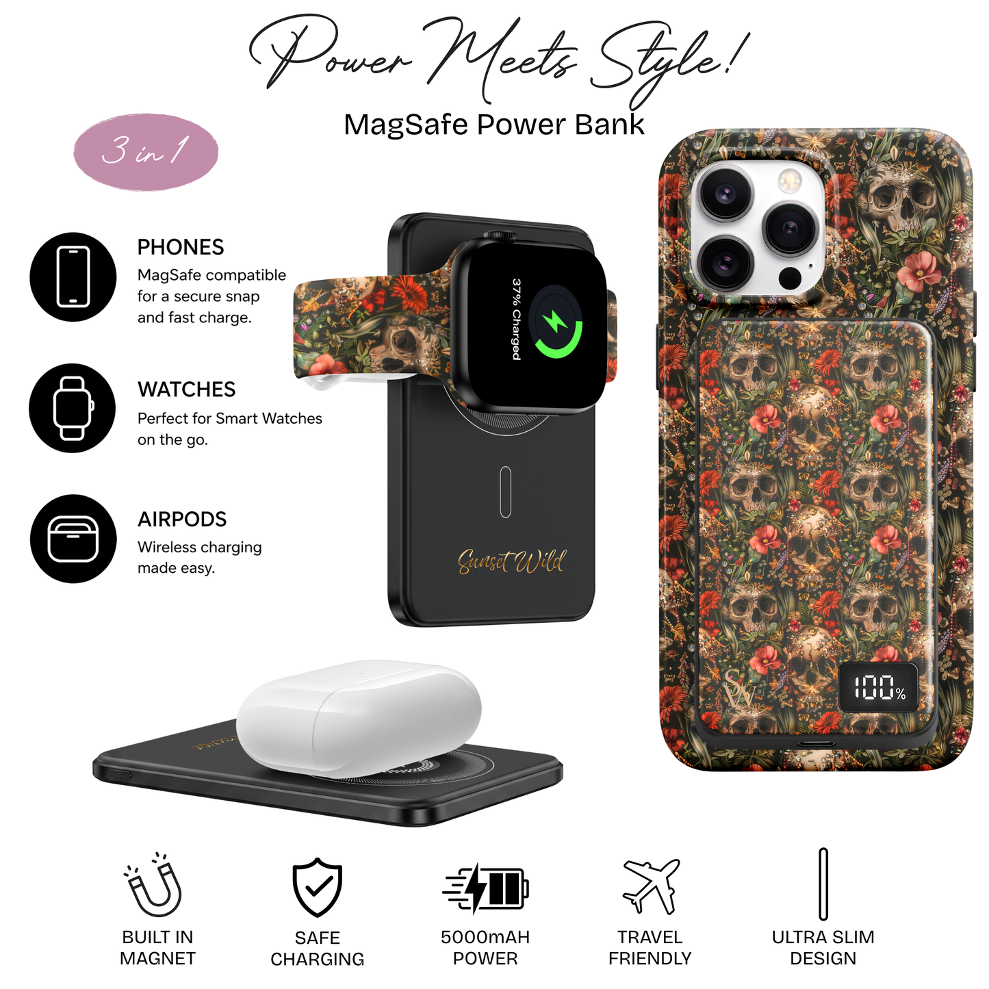 Crystal Crypt Power Bank