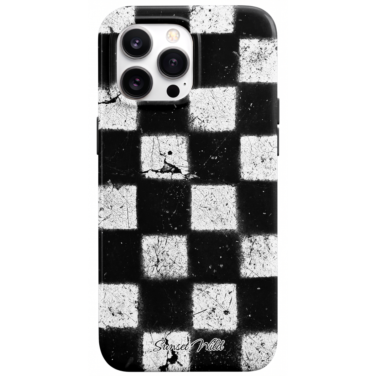 Grunge Grid MagSafe Phone Case
