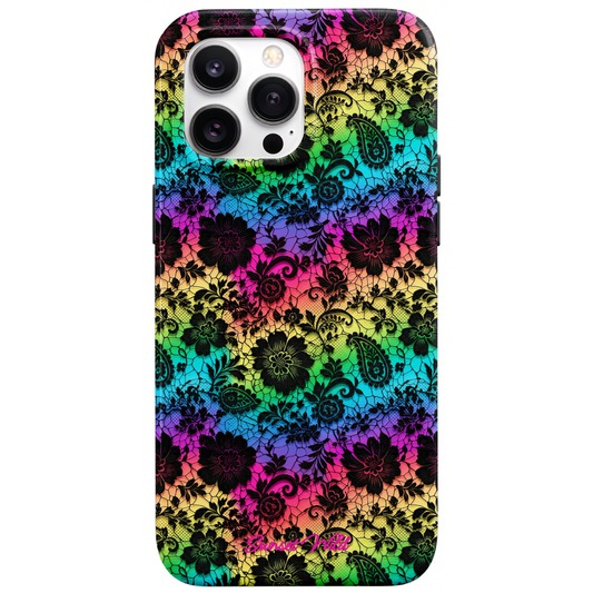 Neon Lace MagSafe Phone Case