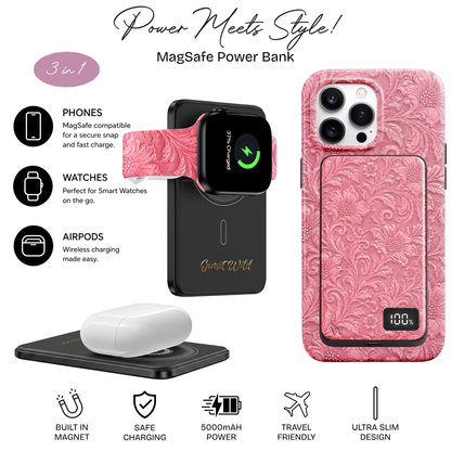 Rose & Rawhide Power Bank