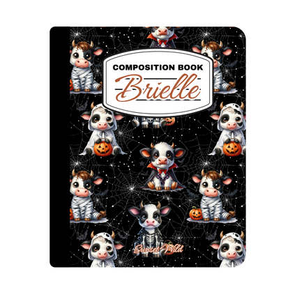 Boo Moo Crew Custom Notebook