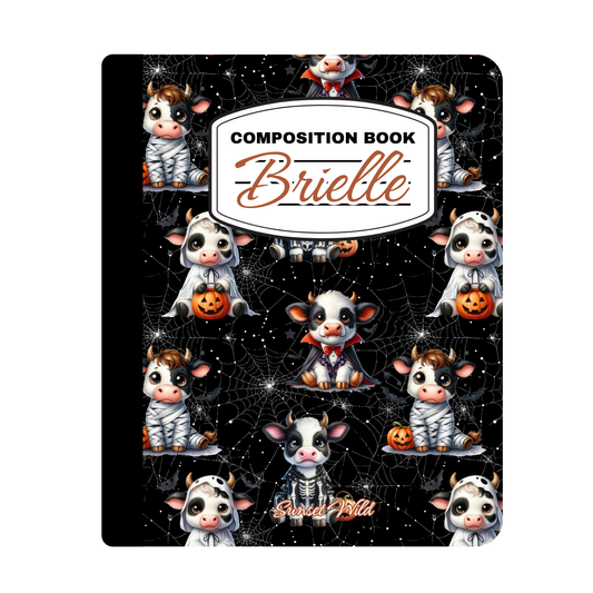 Boo Moo Crew Custom Notebook
