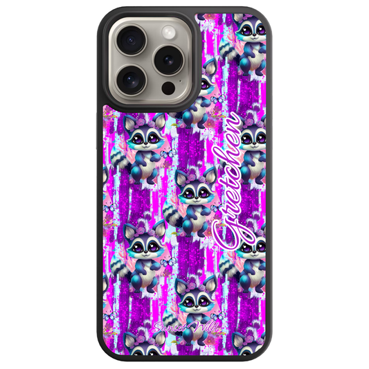 Raccoon Razzle Custom Case