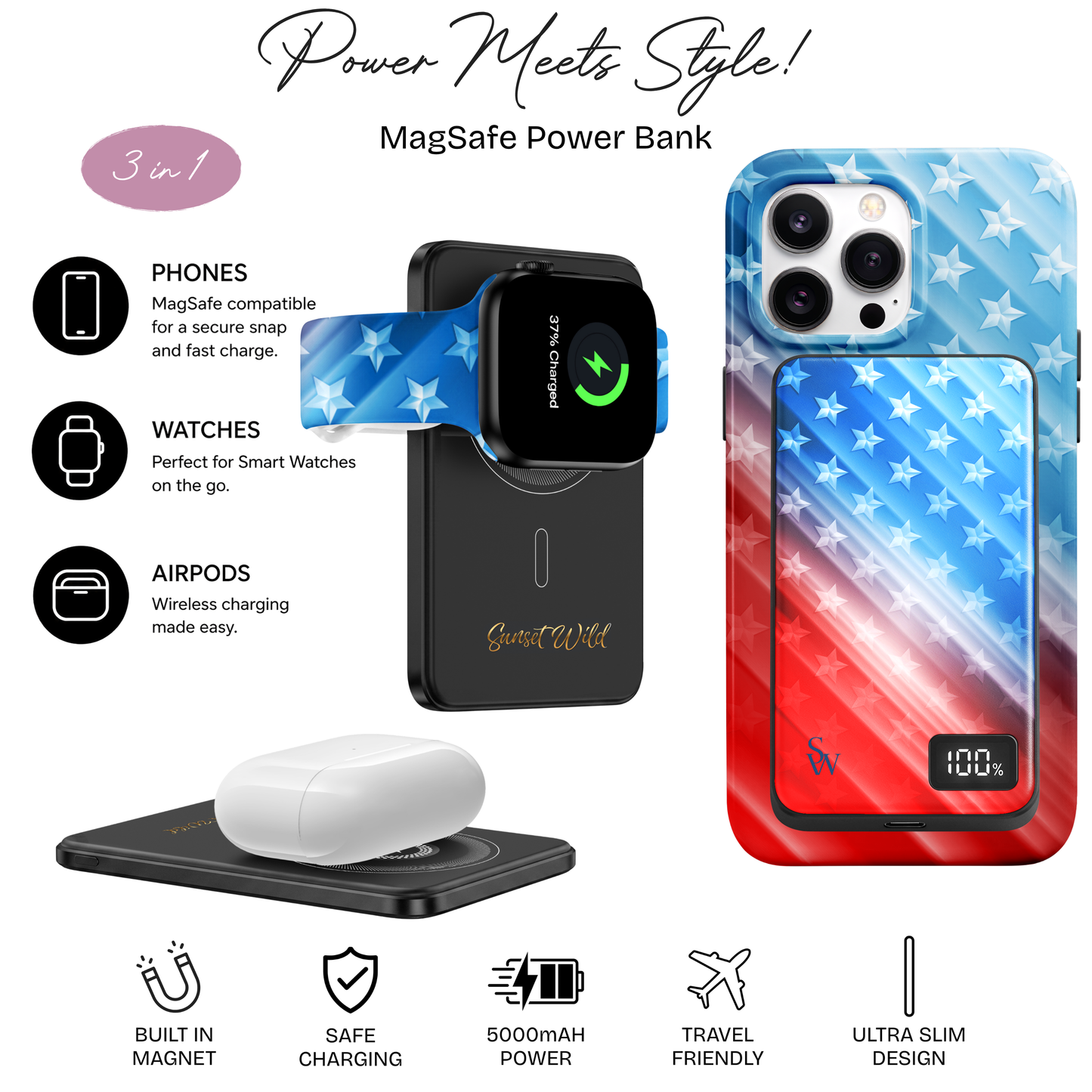 Stars & Glory Power Bank