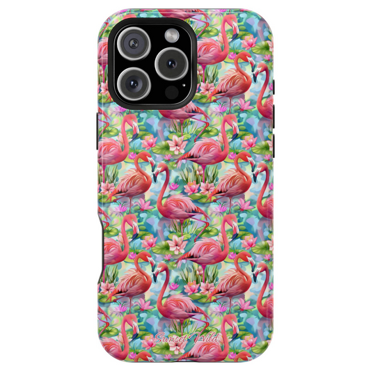 Flamingo Fiesta MagSafe Case