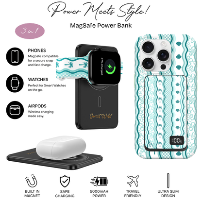 Teal Tides Power Bank