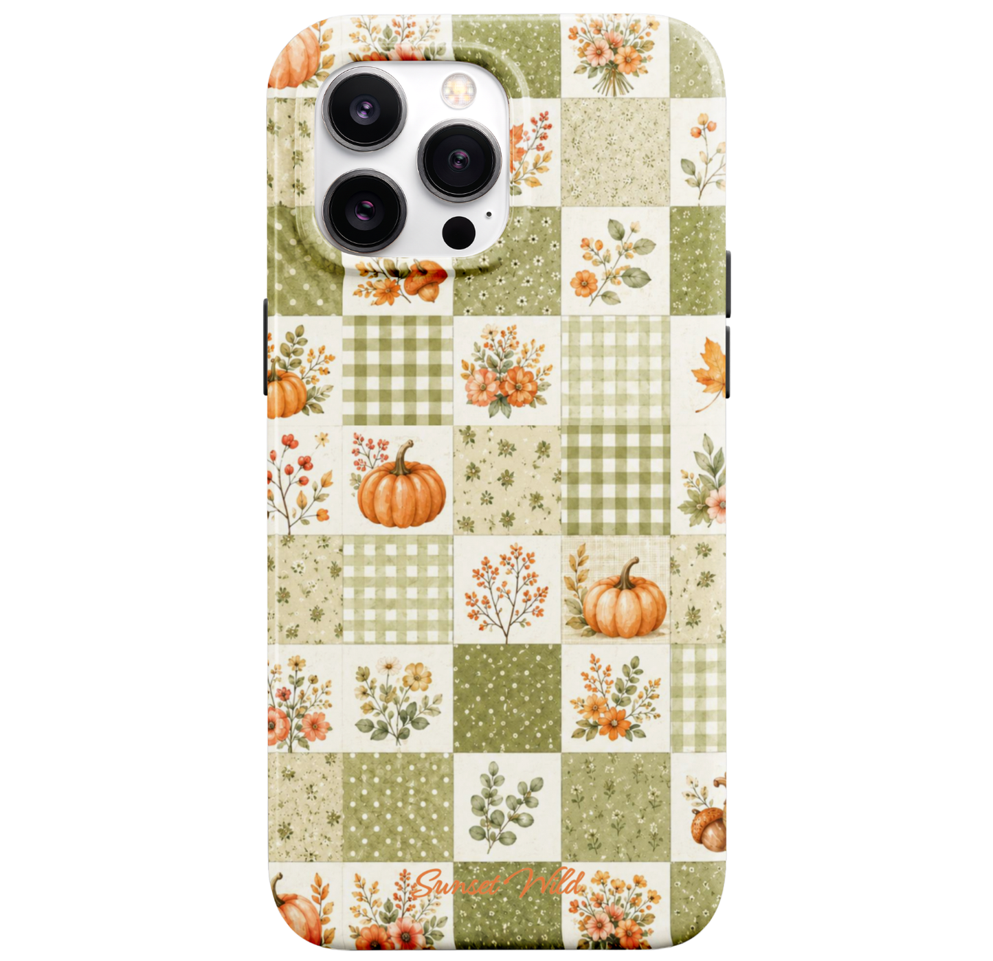 Pumpkin Patchwork MagSafe Phone Case
