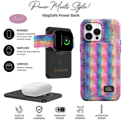 Sunset Splash Power Bank