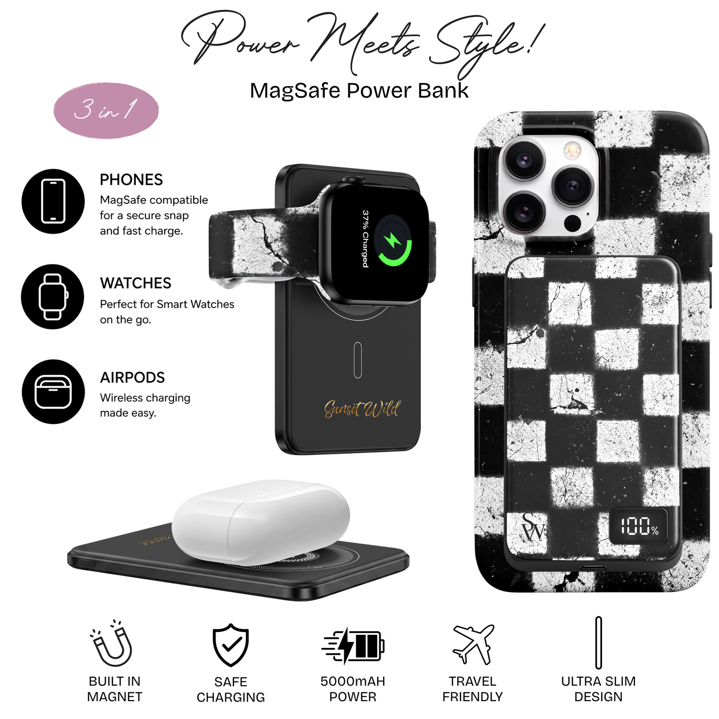 Grunge Grid Power Bank