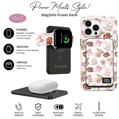Coquette Cowgirl Power Bank