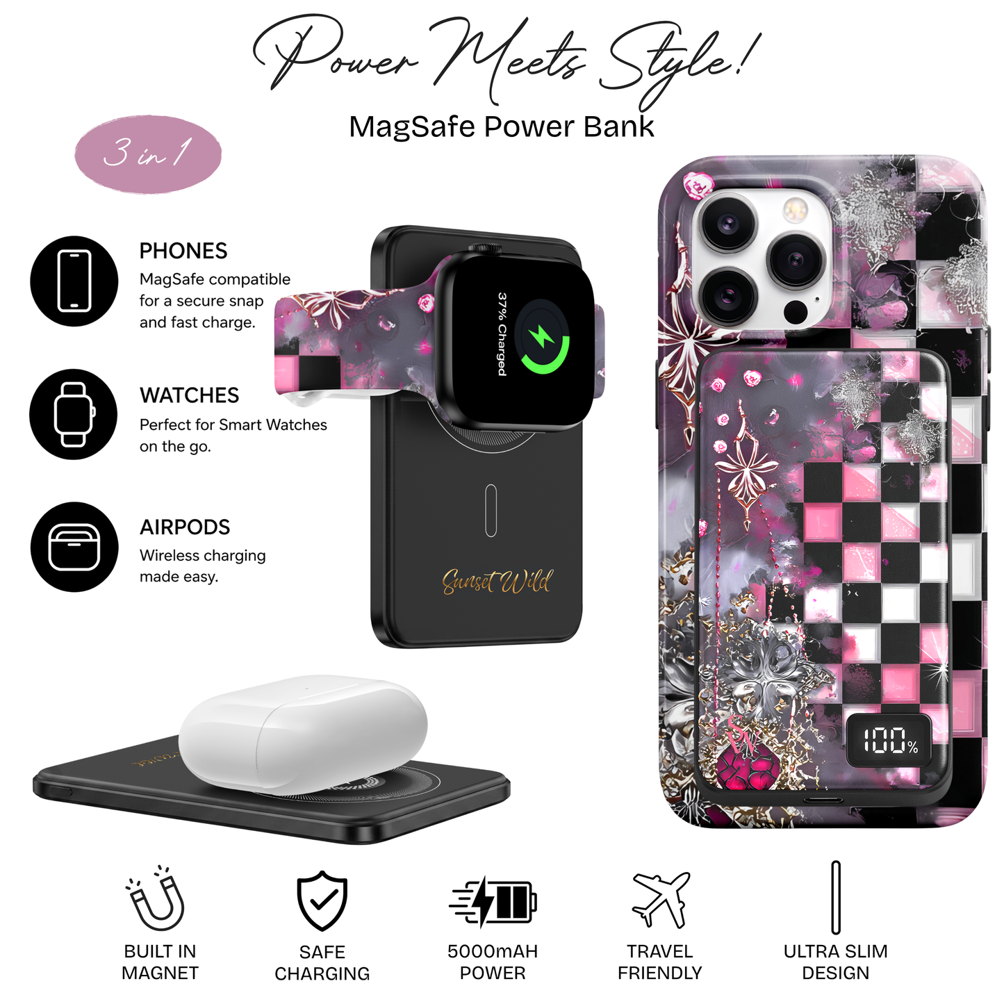 Punk Princess Power Bank