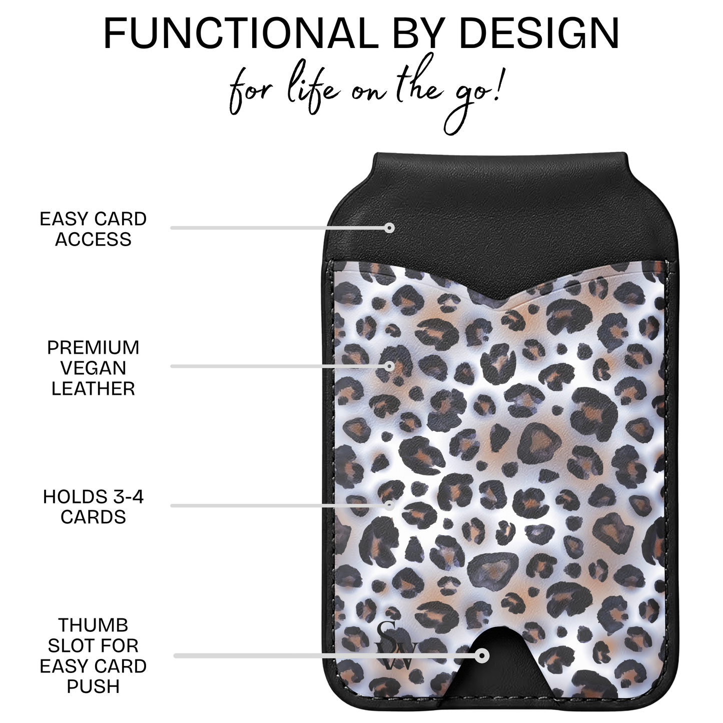 Smokey Safari Phone Wallet