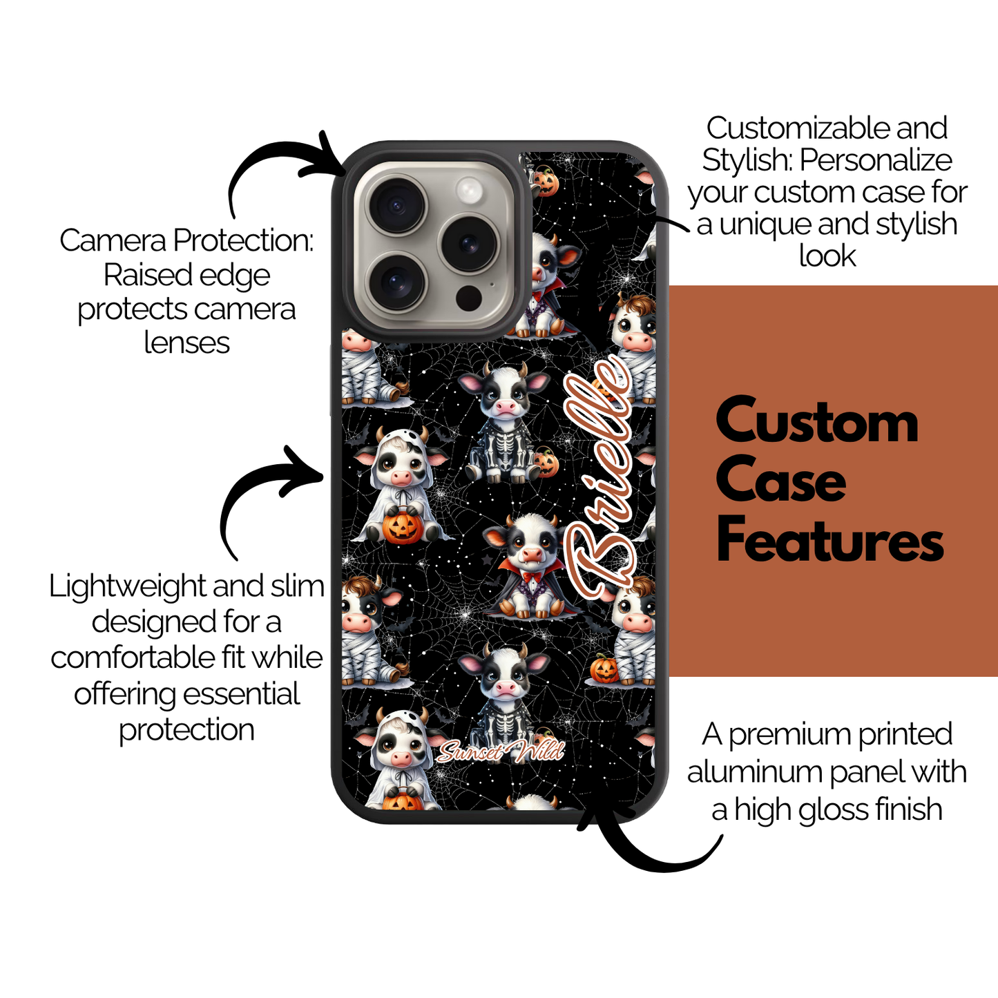 Boo Moo Crew Custom Case