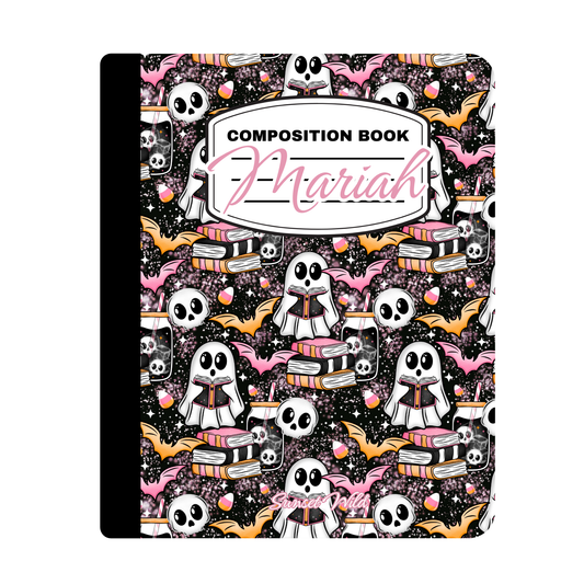 Starlit Spooks Custom Notebook