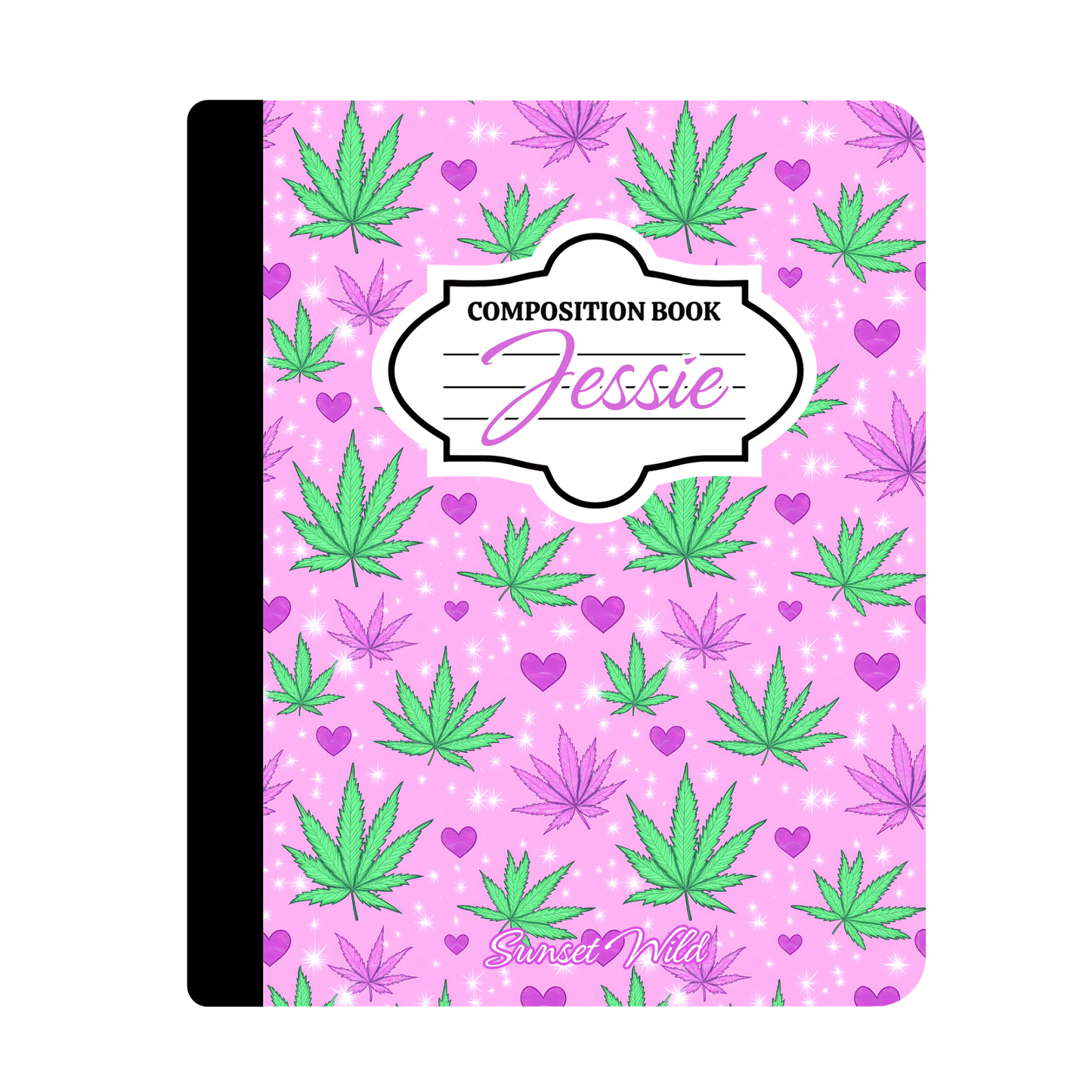 Cannababe Custom Notebook