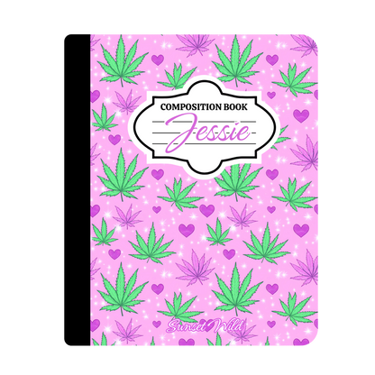 Cannababe Custom Notebook