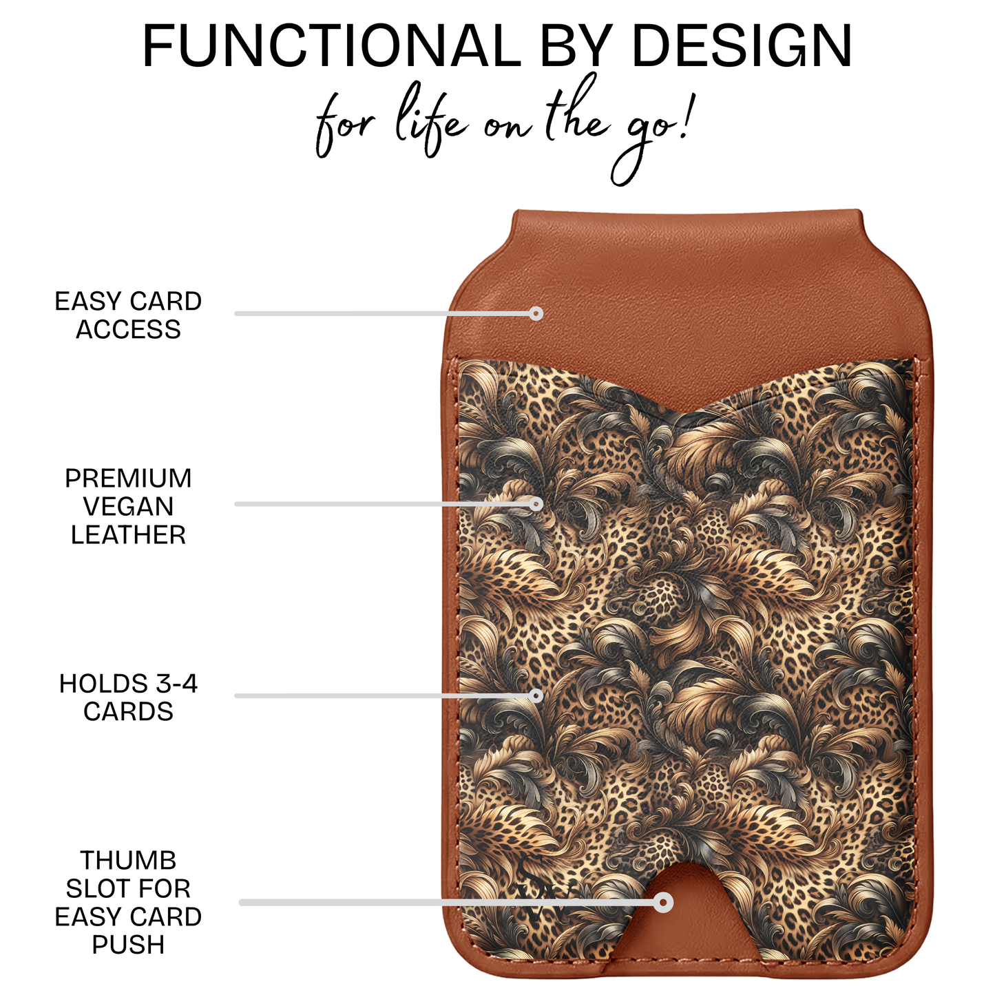Leopard Fever Phone Wallet