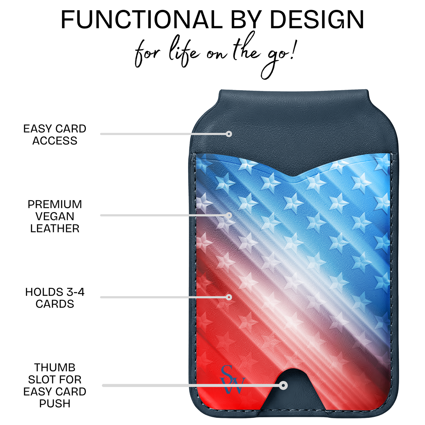 Stars & Glory Phone Wallet