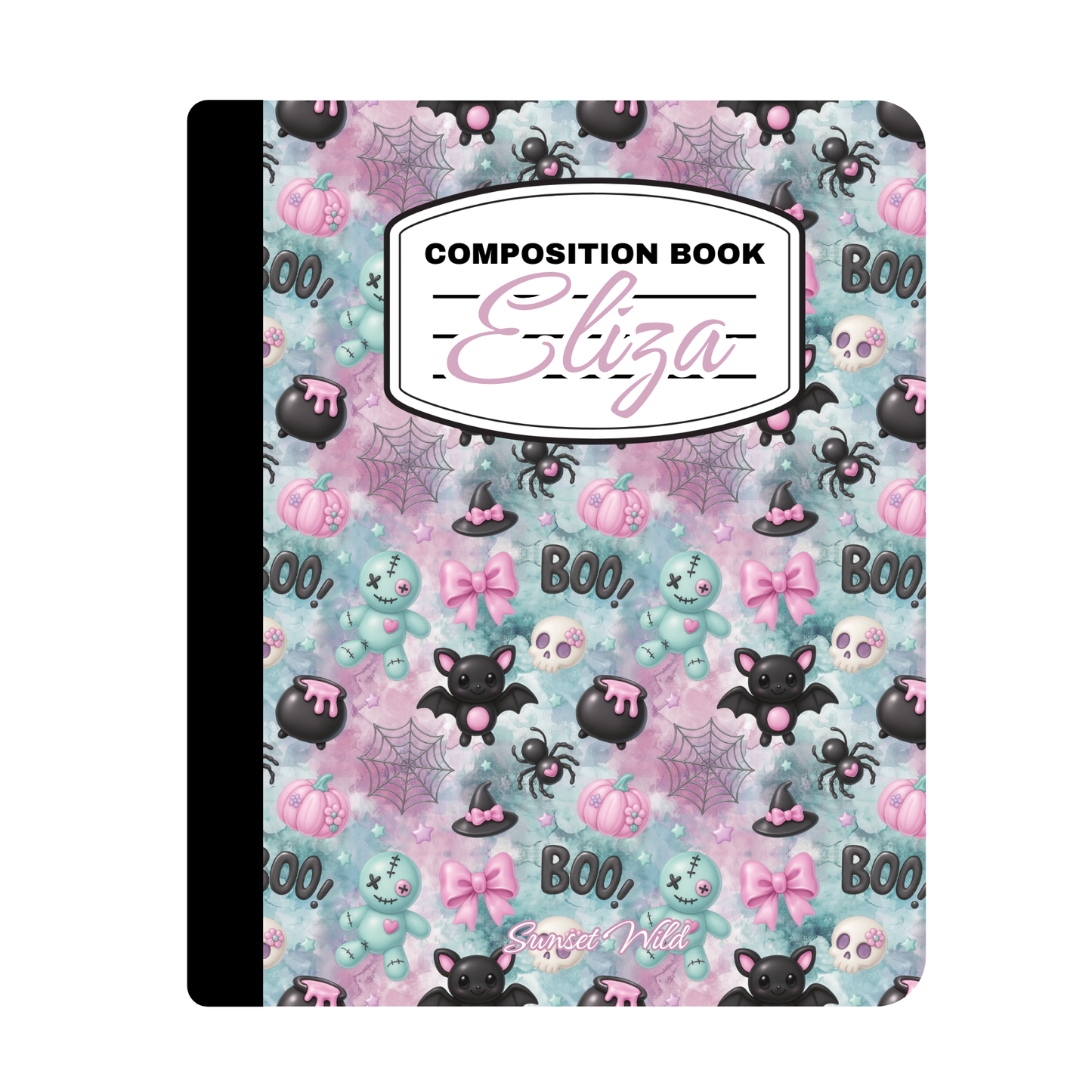 Pastel Pocus Custom Notebook