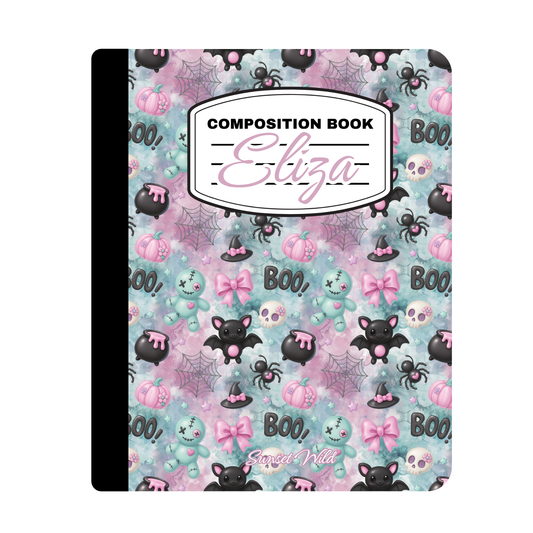 Pastel Pocus Custom Notebook