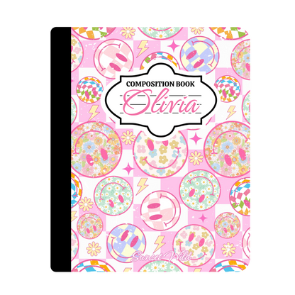 Groovy Mood Custom Notebook