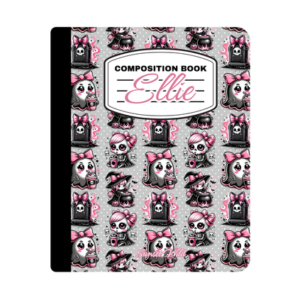 Sippin' Spells Custom Notebook