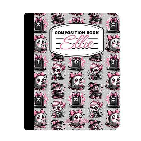 Sippin' Spells Custom Notebook