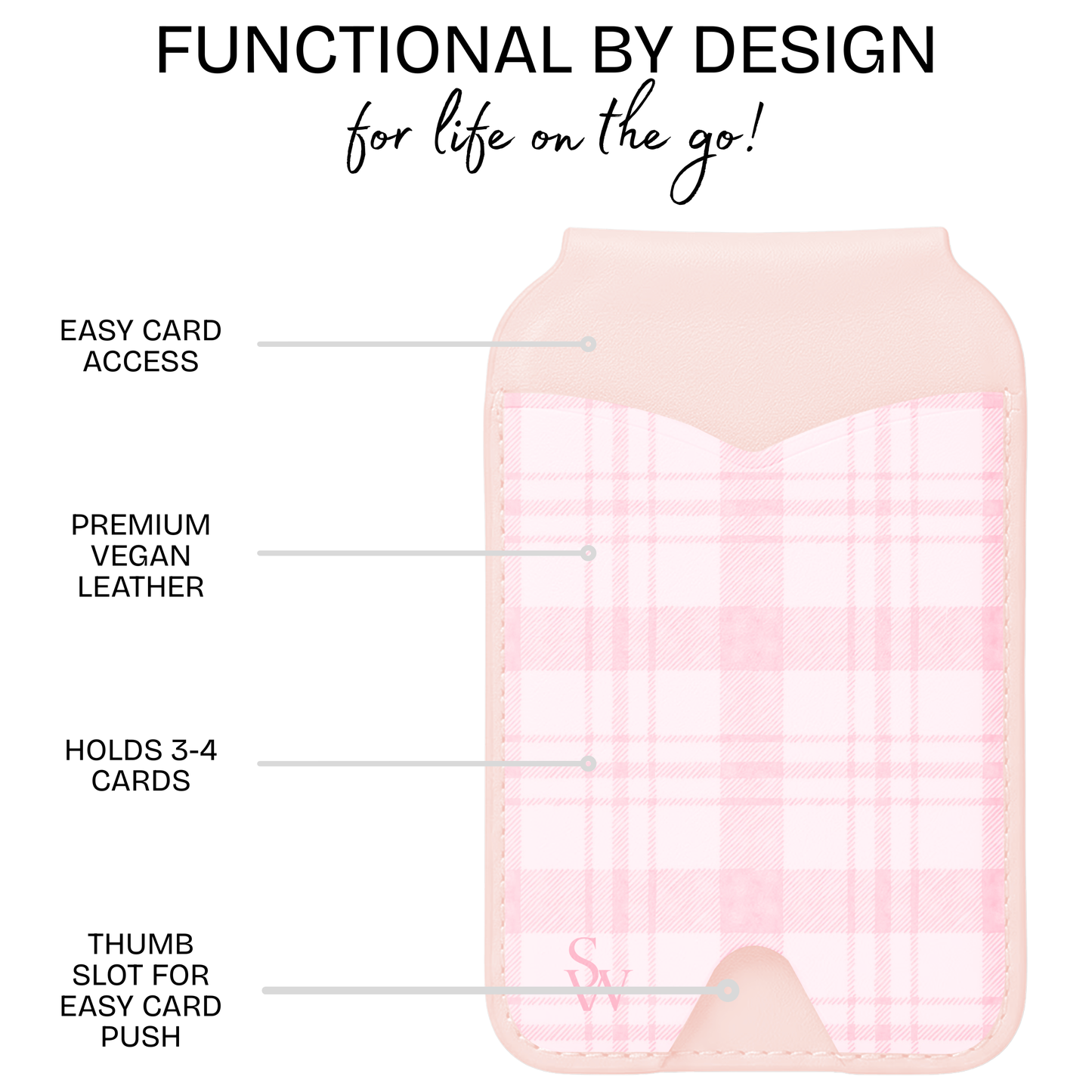 Cozy Blush Phone Wallet