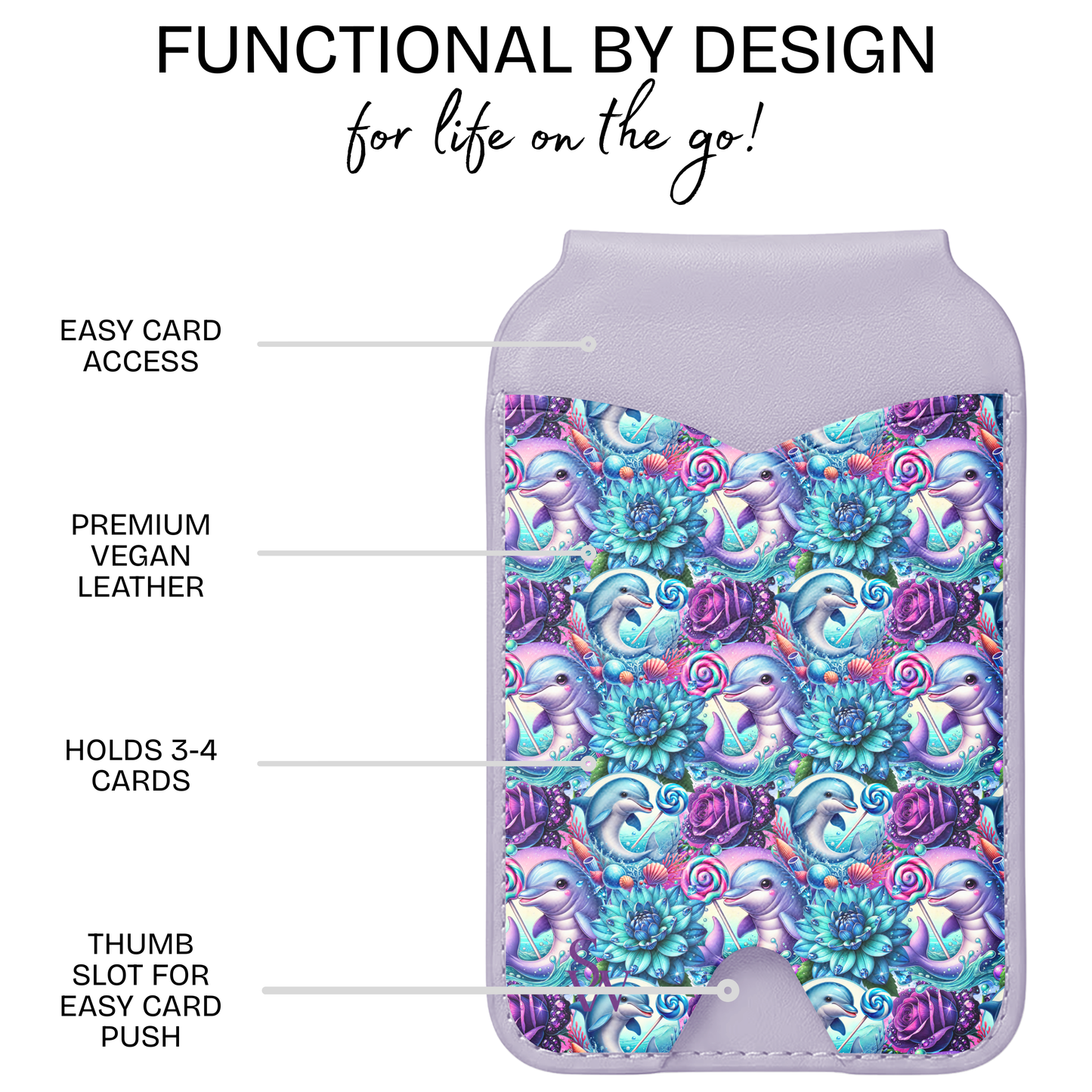 Lollipop Lagoon Phone Wallet