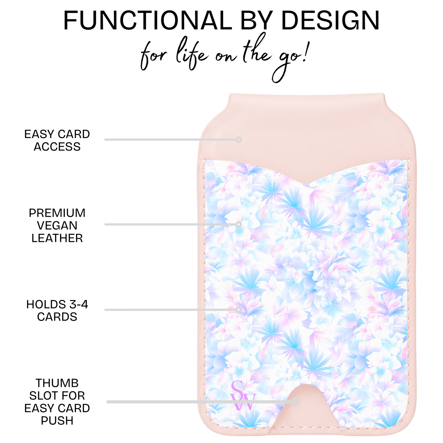 Petal Dreams Phone Wallet
