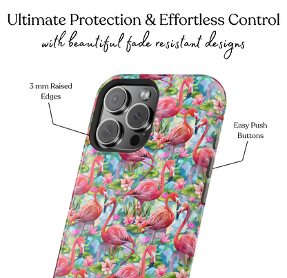Flamingo Fiesta MagSafe Case