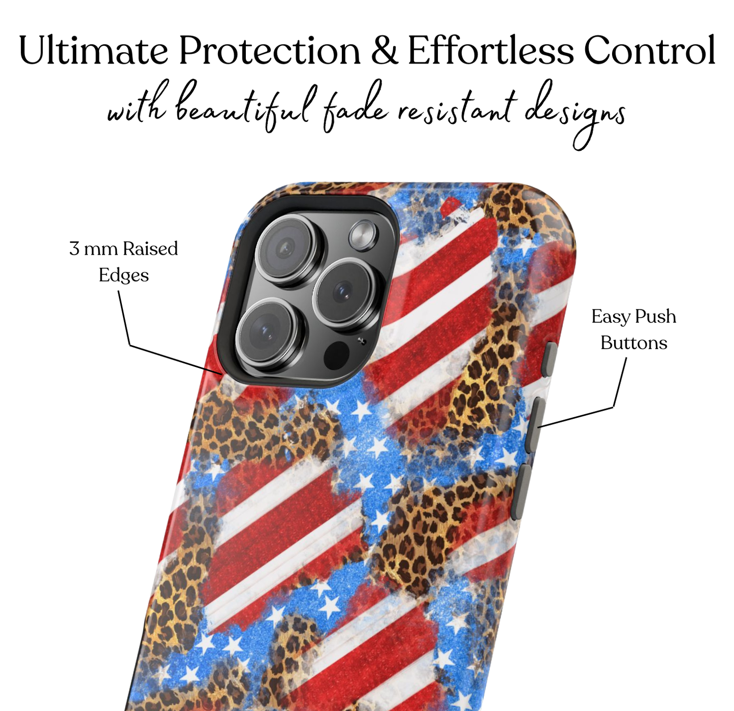 Red White & Wild Phone Case