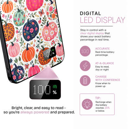 Petals & Pumpkins MagSafe Power Bank