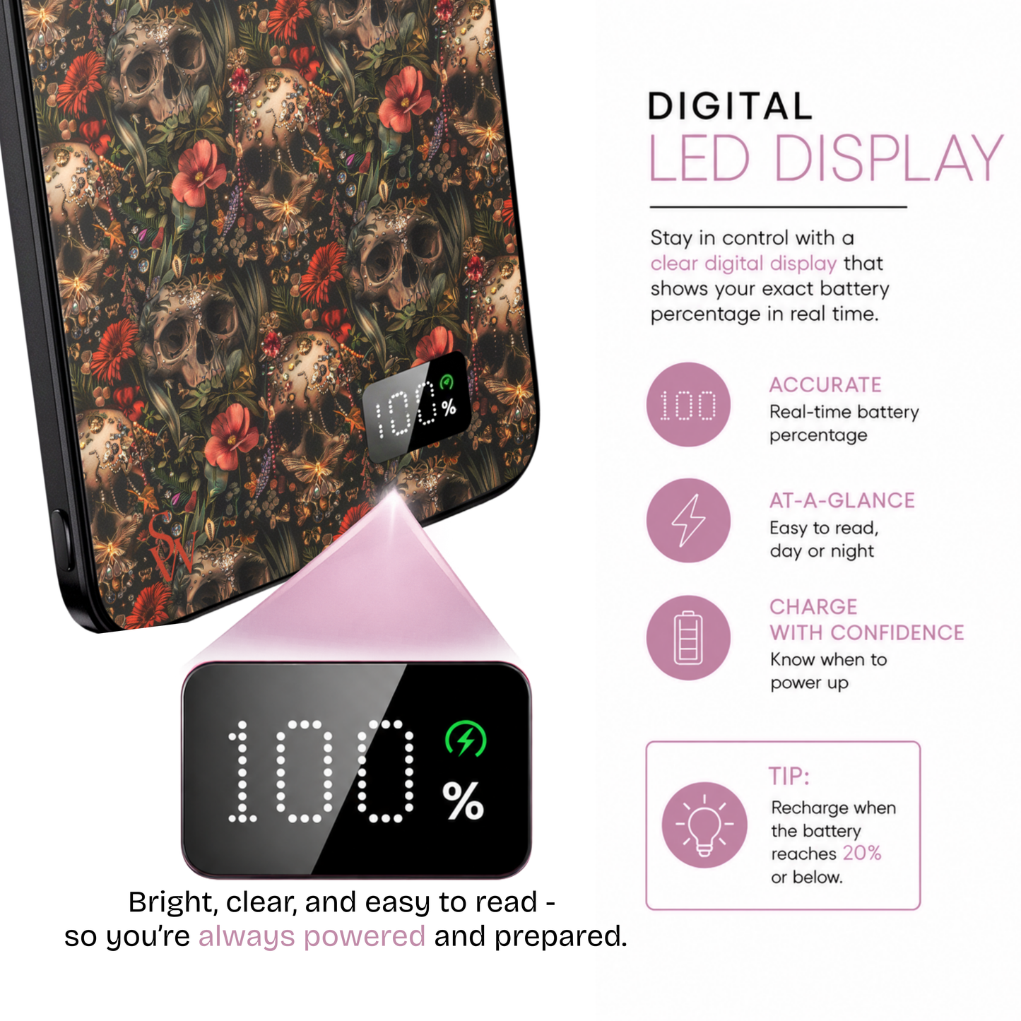 Crystal Crypt Power Bank