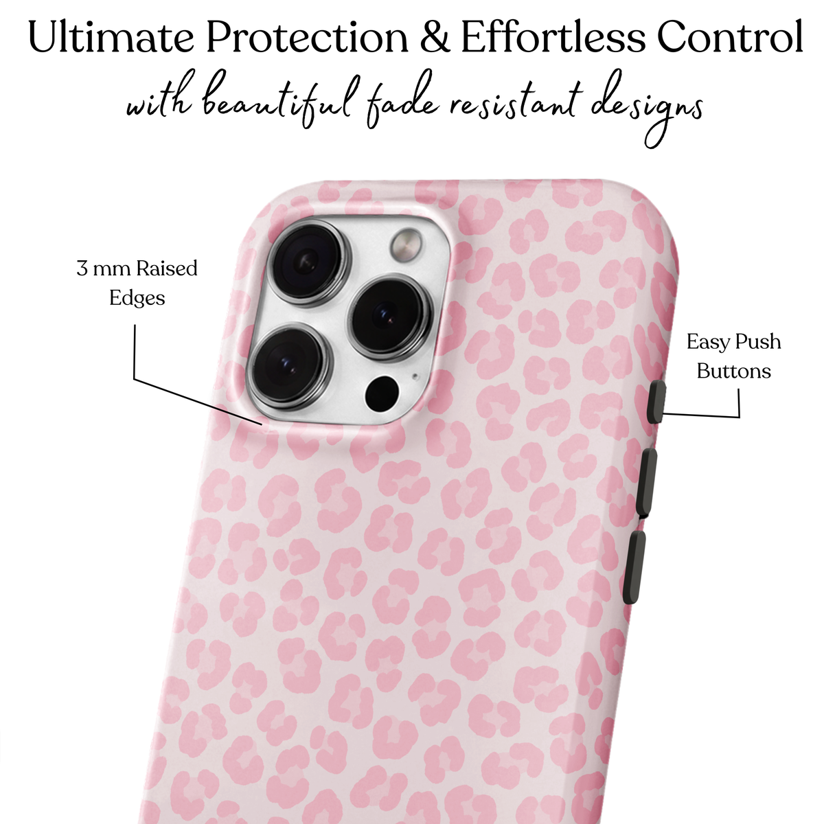 Pink Leopard MagSafe Phone Case